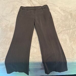 New York & Company Size 6 Brown Suit Pants
